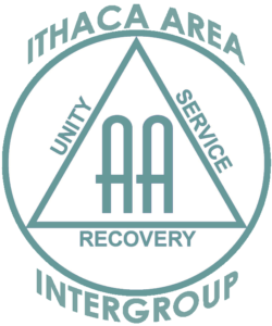 Ithaca area intergroup enhanced aa logo